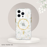 Rifle Paper Co - Magsafe Case For Apple Iphone 15 Pro - Petite Fleurs