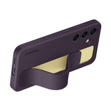 Samsung - Silicone Grip Case For Samsung Galaxy S24 - Dark Violet