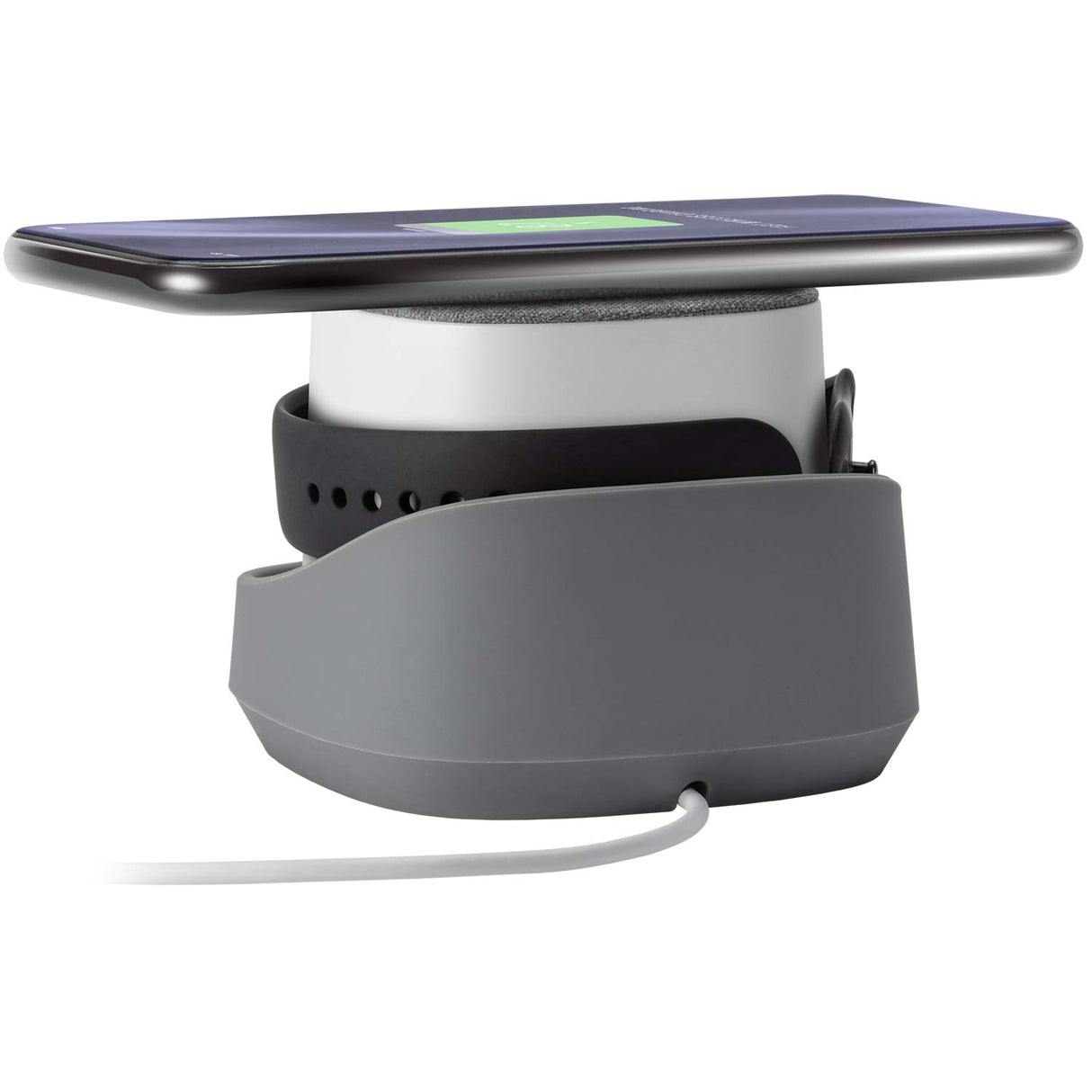 Ventev - Wireless Watchdock Duo 10w - White And Gray