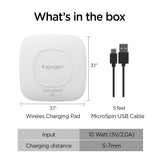 Spigen - Essential Wireless Charging Pad 10w - White