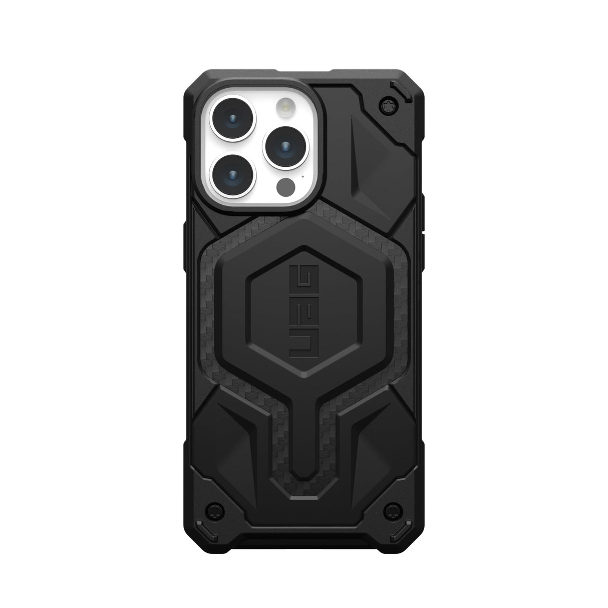 Urban Armor Gear (uag) - Monarch Pro Magsafe Case For Apple Iphone 15 Pro Max - Carbon Fiber