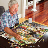 White Mountain Puzzles - Captured Moments Seek & Find - 1000 Piece Jigsaw Puzzle for Adults - Fun Family Activity - 24"x30"