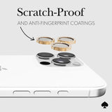 Kate Spade - Aluminum Ring Camera Lens Glass Protector For Apple Iphone 16 Pro  /  Iphone 16 Pro Max - Gold