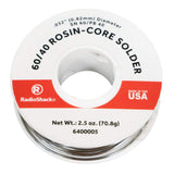 SNPB 60/40 ROSIN-CORE SOLDER 0.032" DIAMETER (2.5OZ)