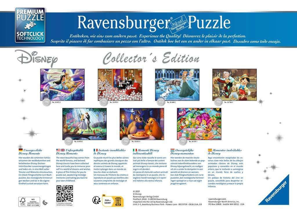 Ravensburger Disney 101 Dalmatians 1000 Piece Jigsaw Puzzle for Adults - Every Piece is Unique, Softclick Technology Means Pieces Fit Together Perfectly