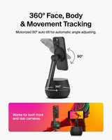 Belkin - Auto-tracking Stand Pro With Dockkit - Black