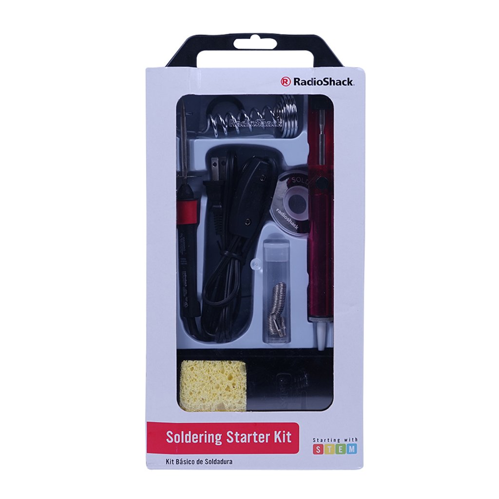 SOLDERING STARTER KIT WITH 20W SOLDERING IRON