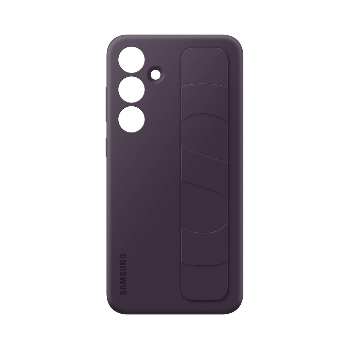 Samsung - Silicone Grip Case For Samsung Galaxy S24 Plus - Dark Violet