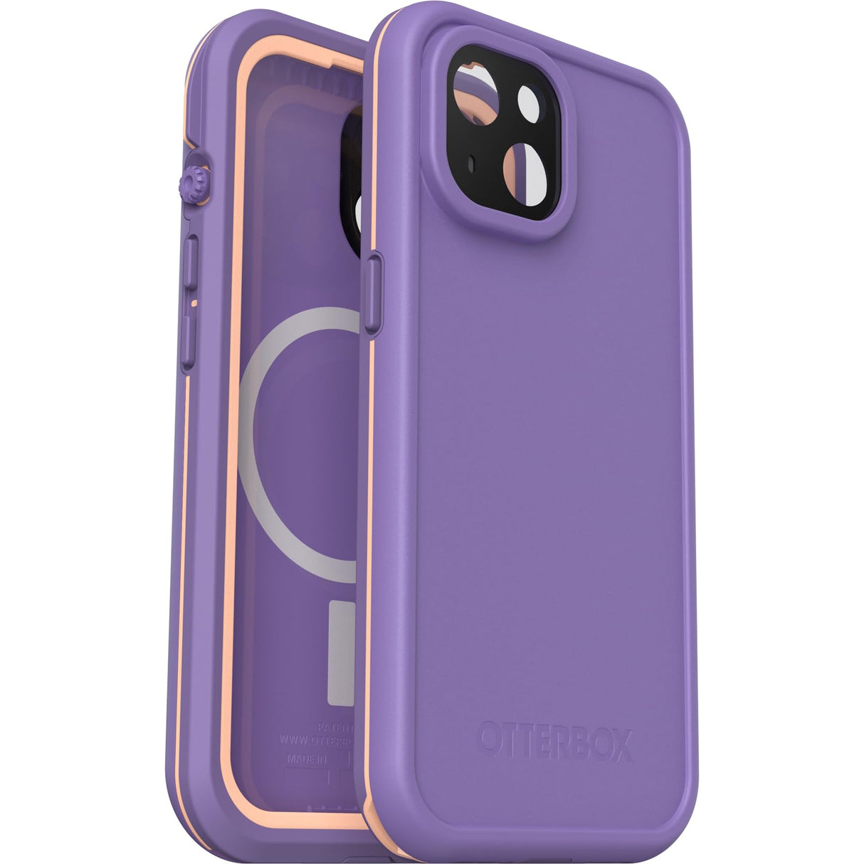 Otterbox - Fre Magsafe Case For Apple Iphone 15  - Purple