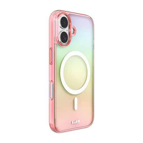 Laut - Holo Magsafe Case For Apple Iphone 16 - Holo Pink