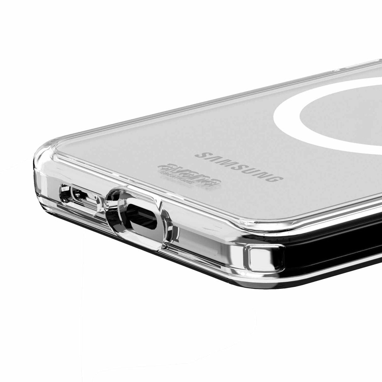 Avana - Ice Magsafe Case For Samsung Galaxy S24 Plus - Clear