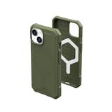 Urban Armor Gear (uag) - Essential Armor Magsafe Case For Apple Iphone 15 - Olive Drab