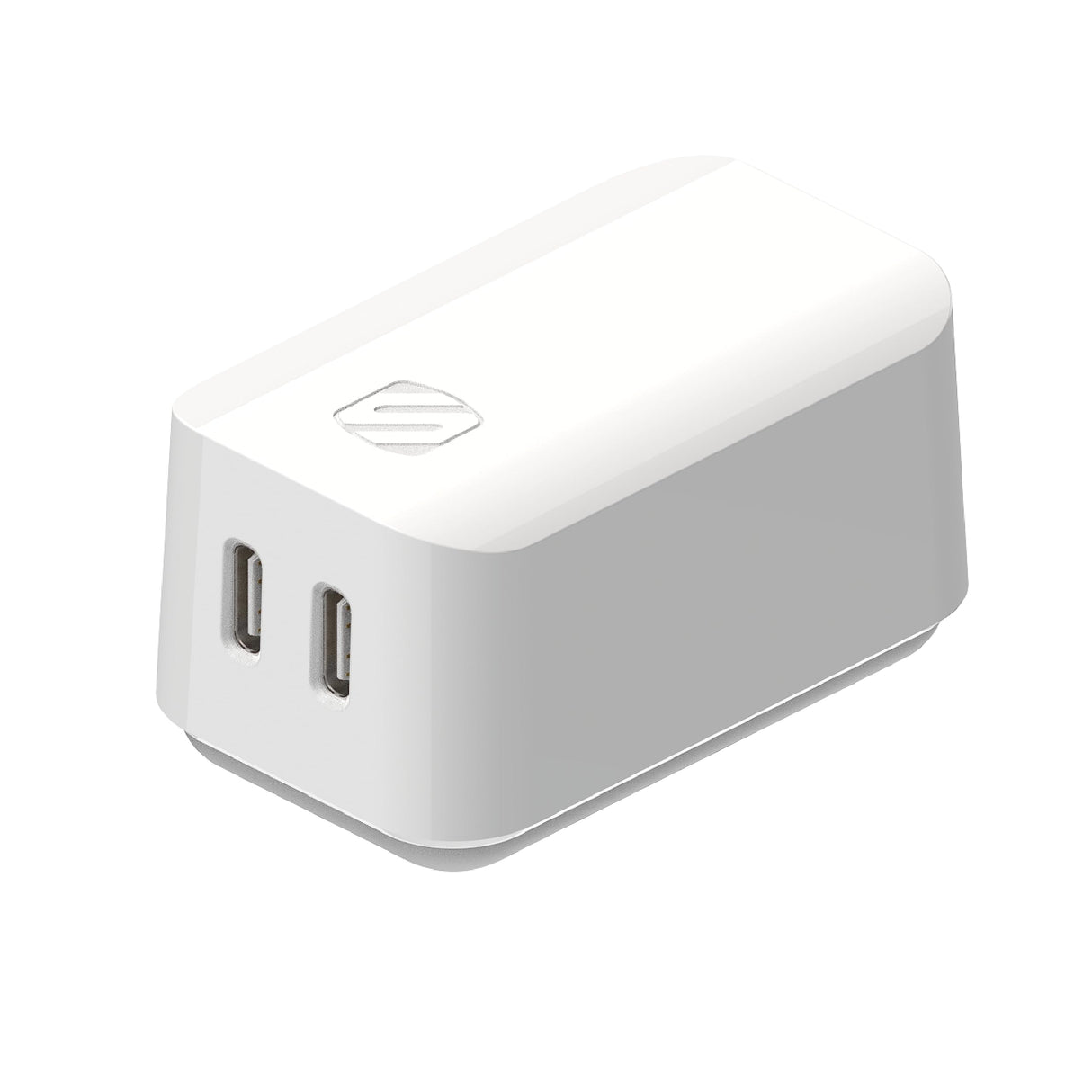 Scosche - Dual Port Usb C Power Delivery Wall Charger - White