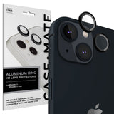 Case-mate - Aluminum Ring Hd Camera Lens Glass Protector For Apple Iphone 14 / 14 Plus - Black