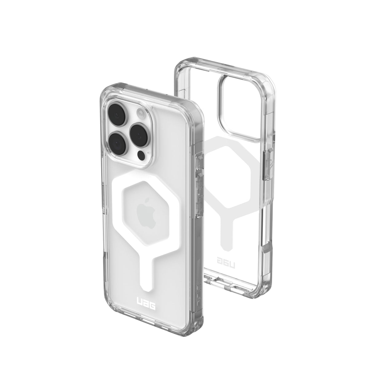 Urban Armor Gear (uag) -  Plyo Magsafe Case For Apple Iphone 16 Pro - Ice And White