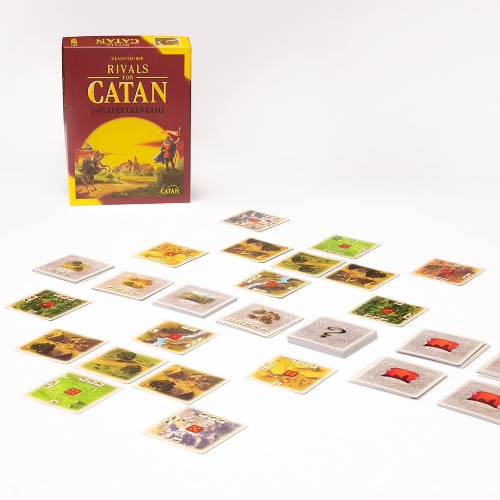 Rivals for CATAN Card Game - Build, Trade, and Conquer in the World of CATAN! Strategy Game, Family Game for Kids and Adults, Ages 10+, 2 Players, 45-60 Minute Playtime, Made by CATAN Studio