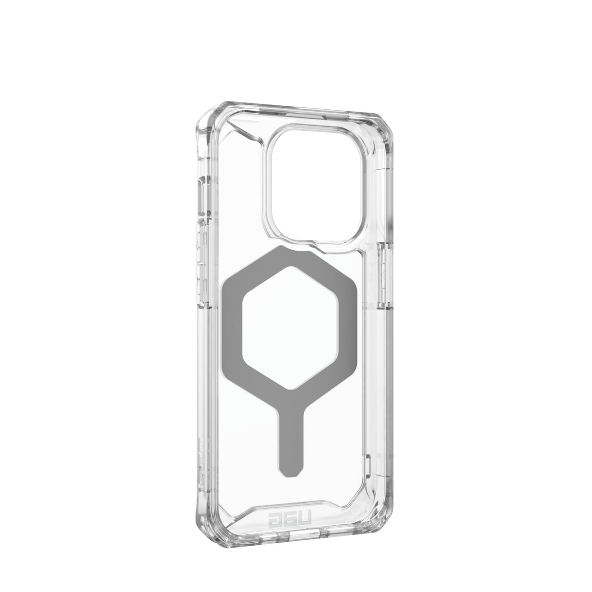 Urban Armor Gear (uag) - Plyo Magsafe Case For Apple Iphone 15 Pro - Ice And Silver