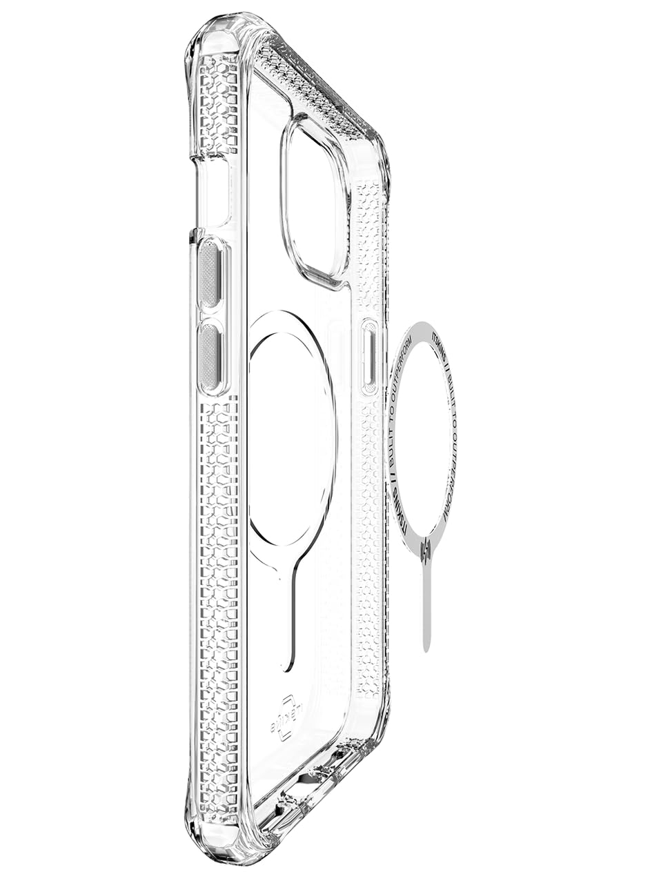 Itskins - Hybrid_r Clear Case For Apple Iphone 15 Plus / Iphone 14 Plus - Transparent