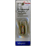 GOLD SERIES MALE-TO-MALE F CONNECTOR ADAPTER