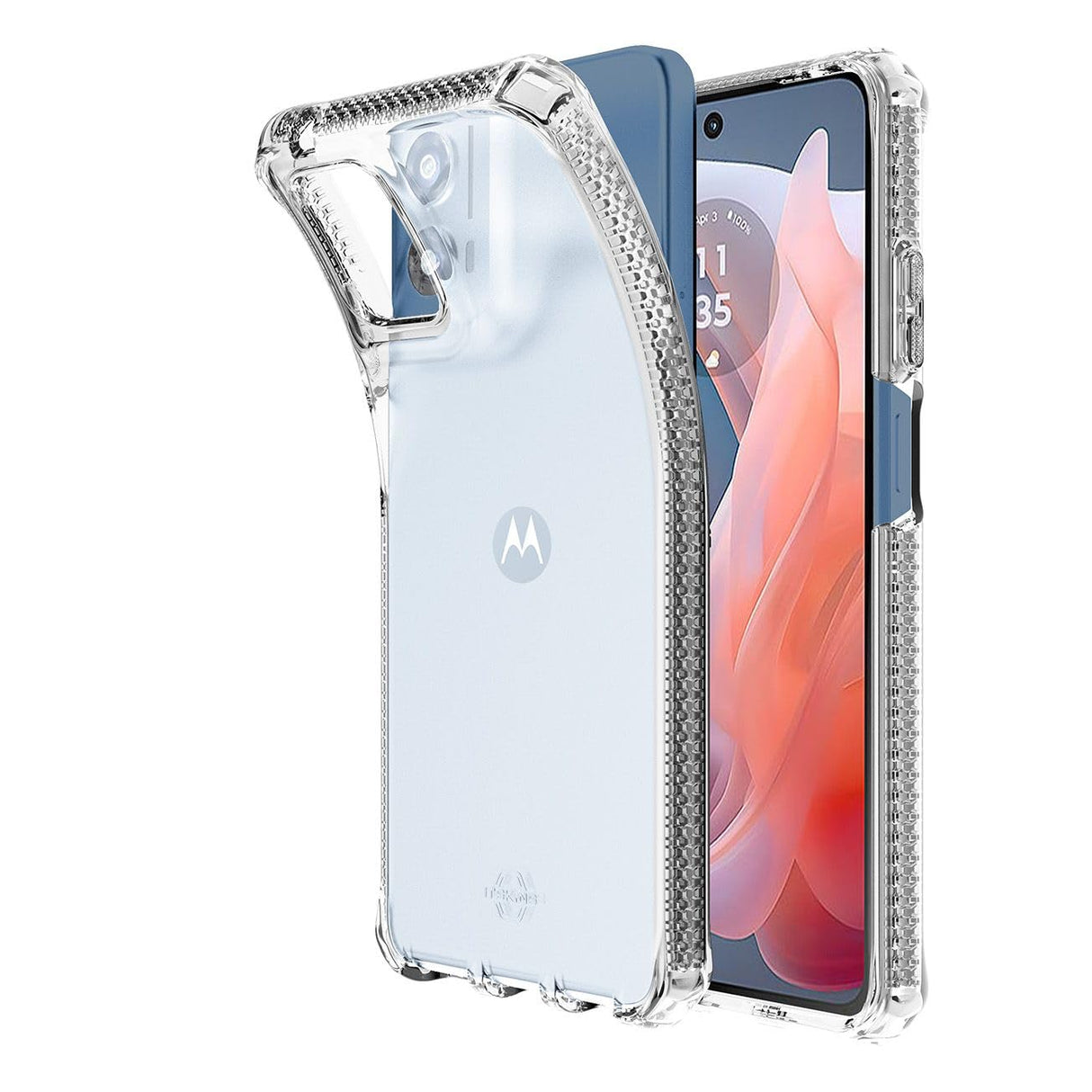 Itskins - Spectrum_r Clear Case For Motorola Moto G 5g (2024) - Transparent