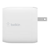 Belkin - Dual Port Usb A 24w Wall Charger - White