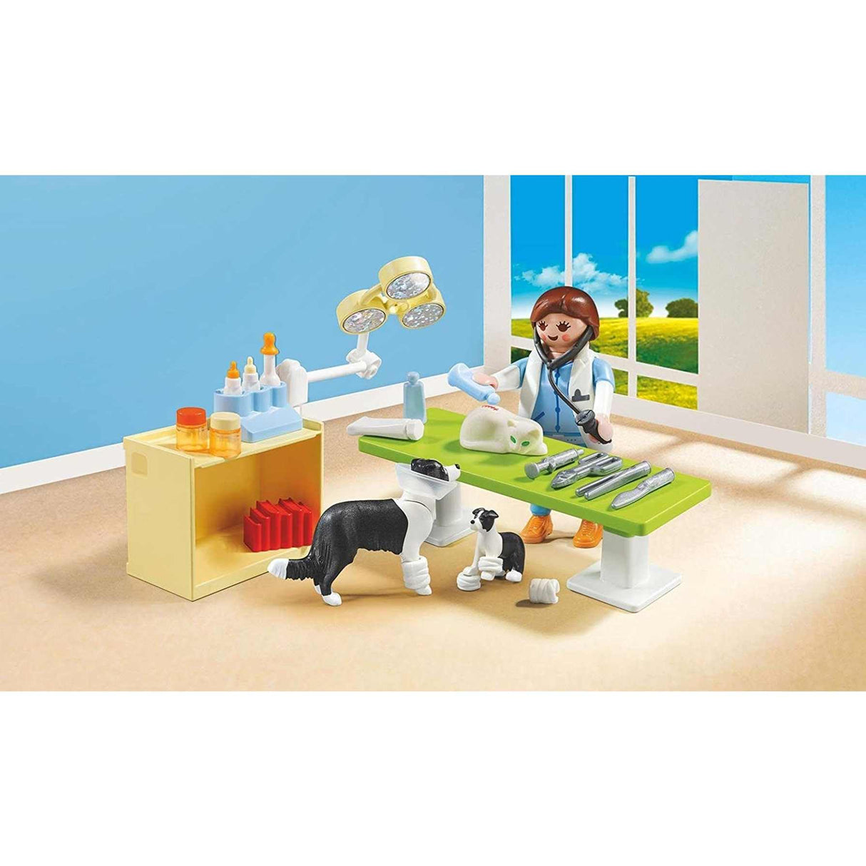 Playmobil Vet Visit Carry Case Playset