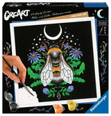 Ravensburger CreArt Pixie Cold: Bee Paint by Numbers Kit for Adults - 23512 - Painting Arts and Crafts for Ages 12 and Up