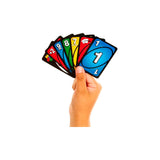 Mattel Games UNO Show ‘em No Mercy Card Game for Kids, Adults & Family Parties & Travel with Extra Cards, Special Rules & Tougher Penalties