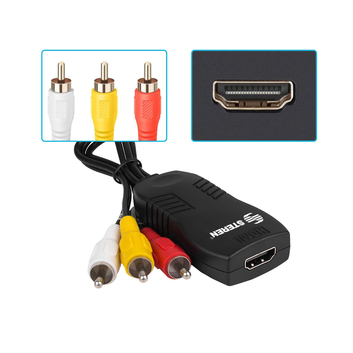 HDMI TO COMPONENT VIDEO AND AUDIO CONVERTER