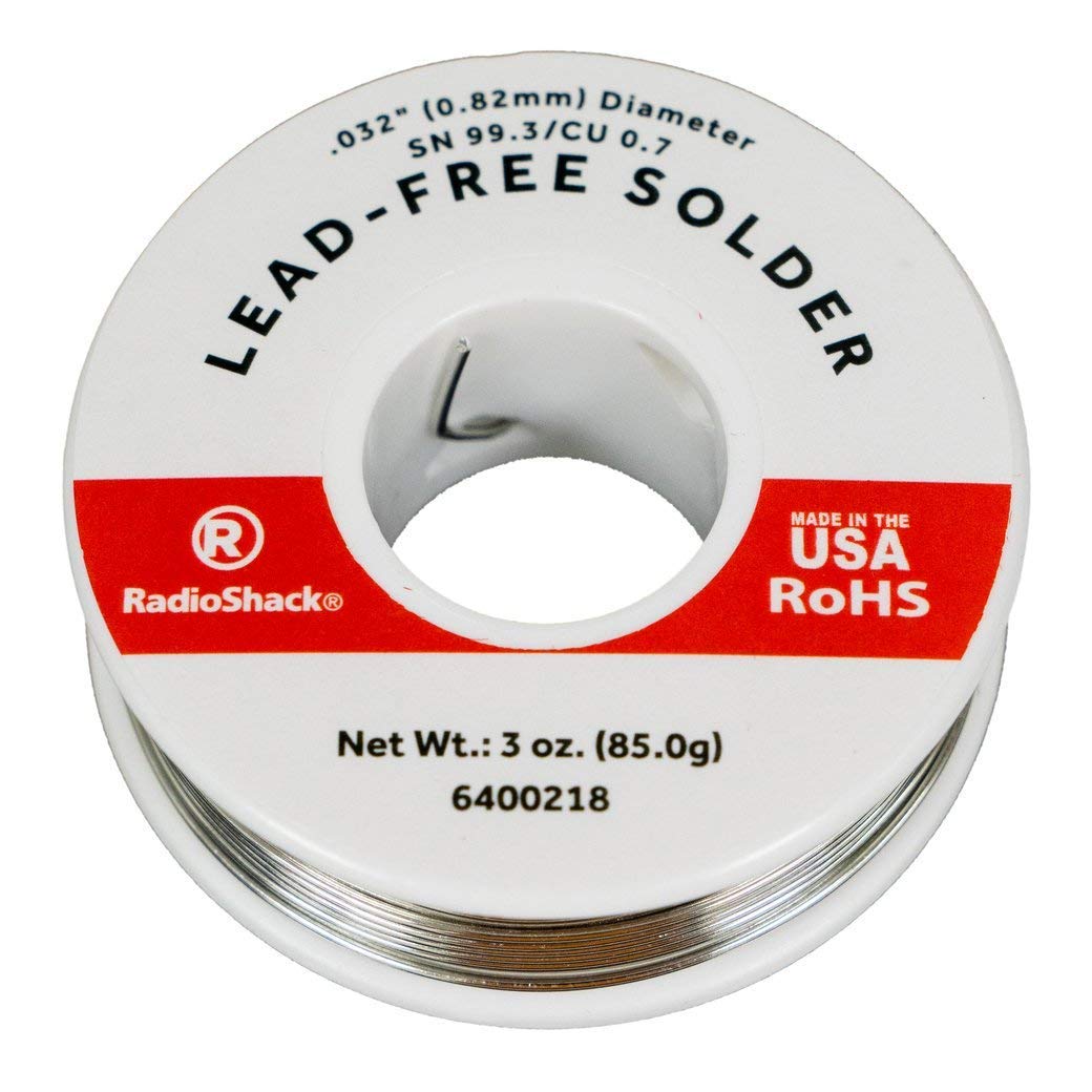 SNCU 99.3/0.7 LEAD-FREE SOLDER 0.032" DIAMETER (3.0OZ)