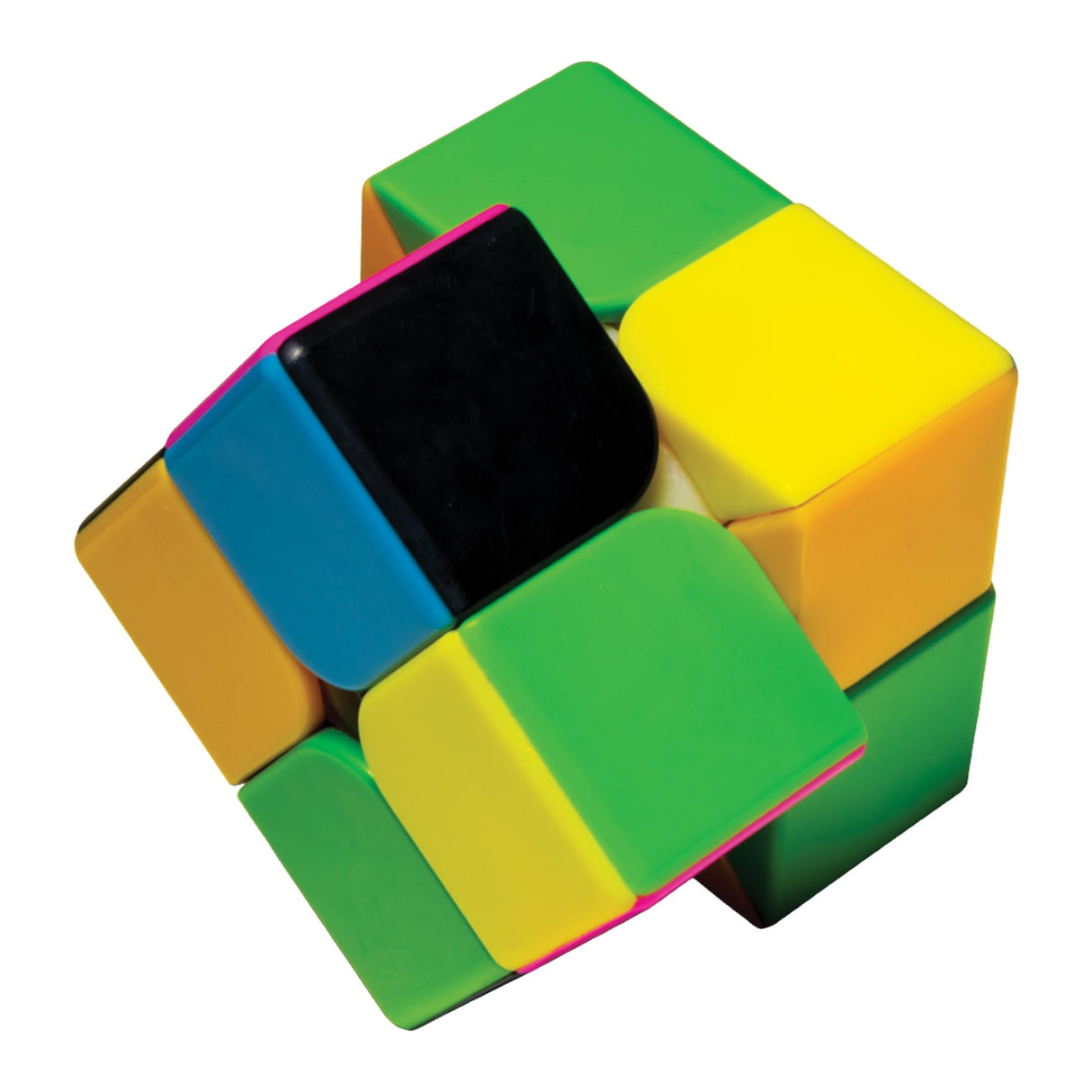 Twistables 2x2x2 Puzzle by Winning Moves Games USA, Silky Smooth Mechanical Twisty Puzzle for 1 Players, Ages 8+