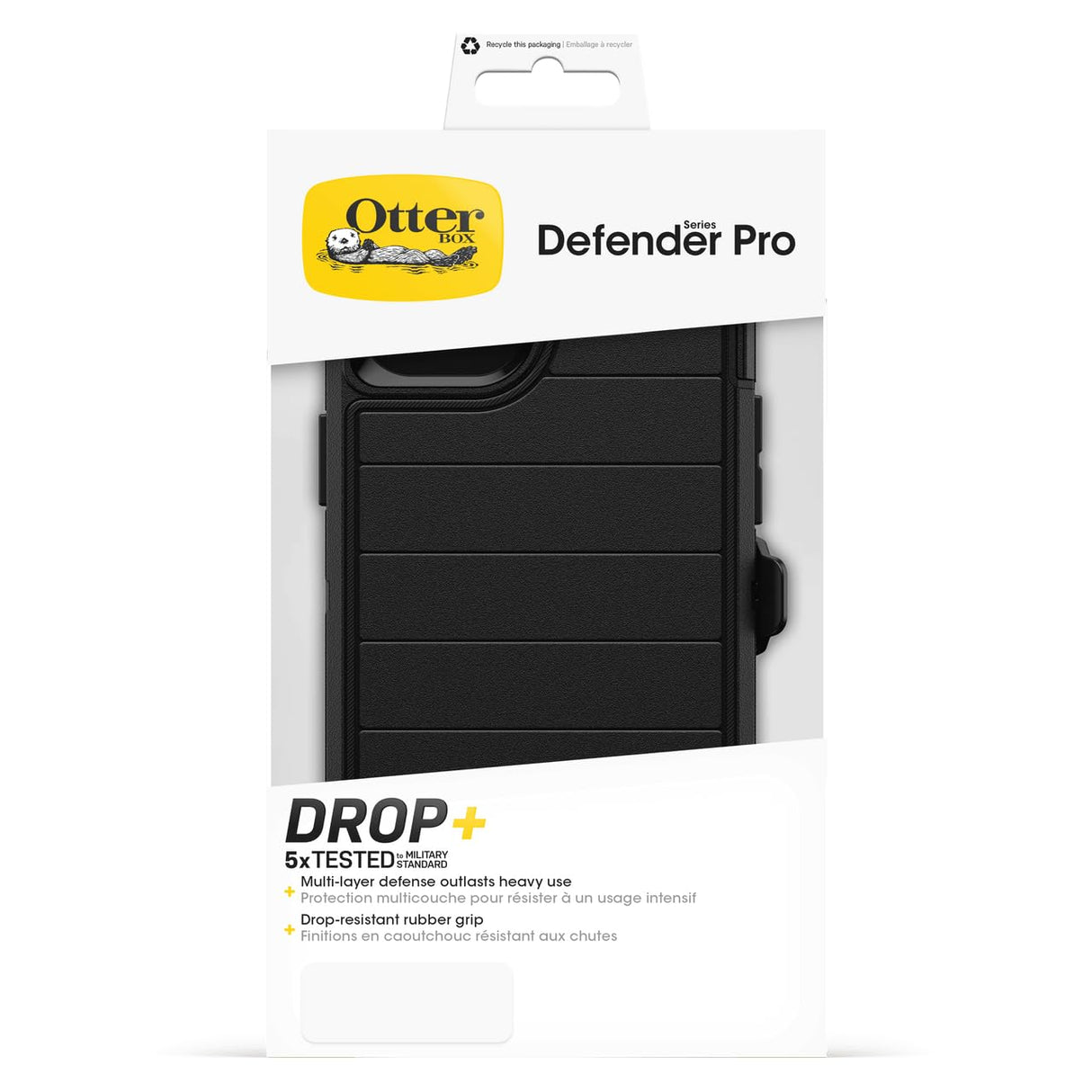 Otterbox - Defender Pro Case For Apple Iphone 15 Plus  / Iphone 14 Plus - Black