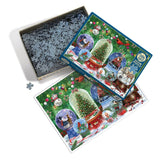 Cobble Hill 500 Piece Puzzle - Snow Globes - Sample Poster Included