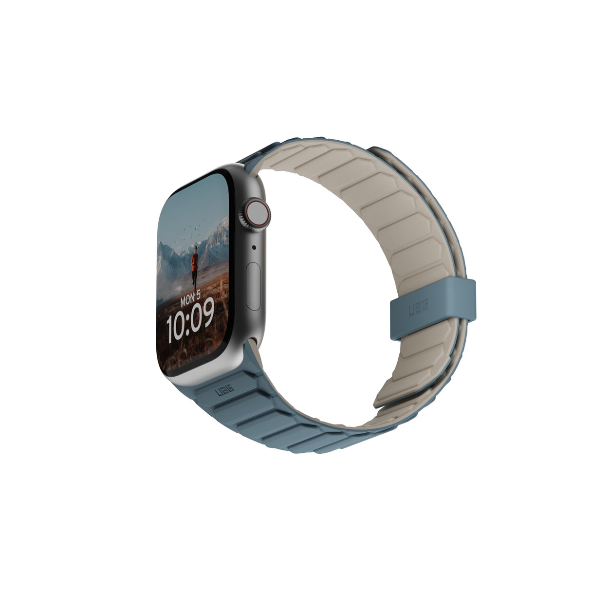 Urban Armor Gear (uag) - Pathfinder Watch Strap For Apple Watch 38mm / 40mm / 41mm - Dune And Cloud Blue