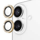 Kate Spade - Aluminum Ring Camera Lens Glass Protector For Apple Iphone 16  / Iphone 16 Plus - Gold