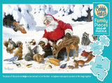 Cobble Hill Family Piece's 350 Puzzle - Santa Claus and Friends - Sample Poster Included