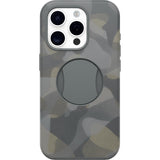 Otterbox - Ottergrip Symmetry Graphics Case For Apple Iphone 15 Pro  - Iron Camo