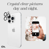 Case-mate - Rear Camera Lens Glass Protector For Apple Iphone 15 Pro / Iphone 15 Pro Max - Clear