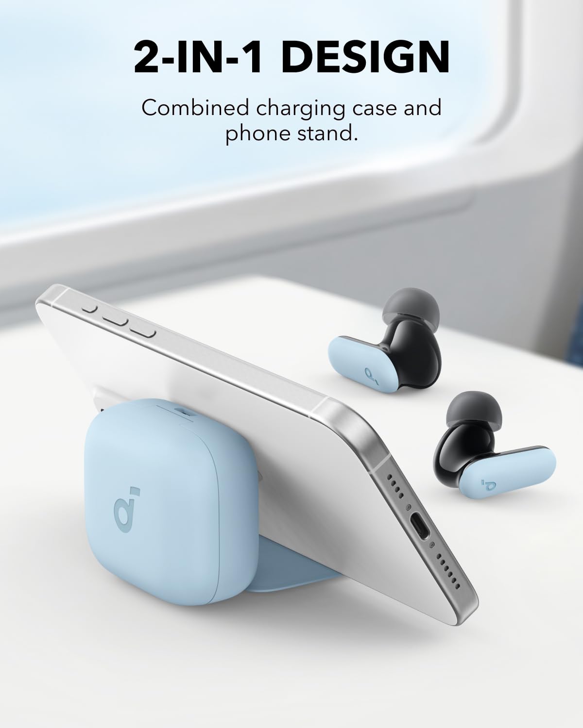 Soundcore - P30i True Wireless Anc Earbuds  - Blue