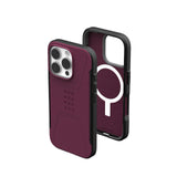 Urban Armor Gear (uag) -  Civilian Magsafe Case For Apple Iphone 16 Pro - Bordeaux