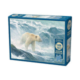 Cobble Hill 500 Piece Puzzle - Salmon Watch - Spirit Bear - Sample Poster Included