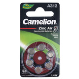 CAMELION HEARING AID A312 6PK