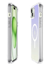 Itskins - Hybrid_r Iridescent Magsafe Case For Apple Iphone 15 / Iphone 14 / Iphone 13 - Iridescent Violet