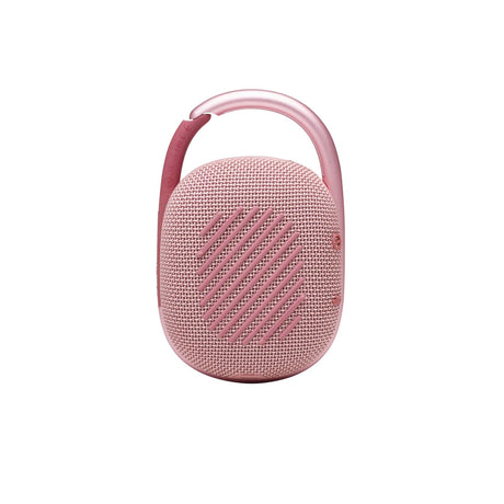 JBL Clip 4 - Portable Mini Bluetooth Speaker, big audio and punchy bass, integrated carabiner, IP67 waterproof and dustproof, 10 hours of playtime, speaker for home, outdoor and travel (Pink)