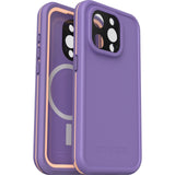 Otterbox - Fre Magsafe Case For Apple Iphone 15 Pro  - Purple