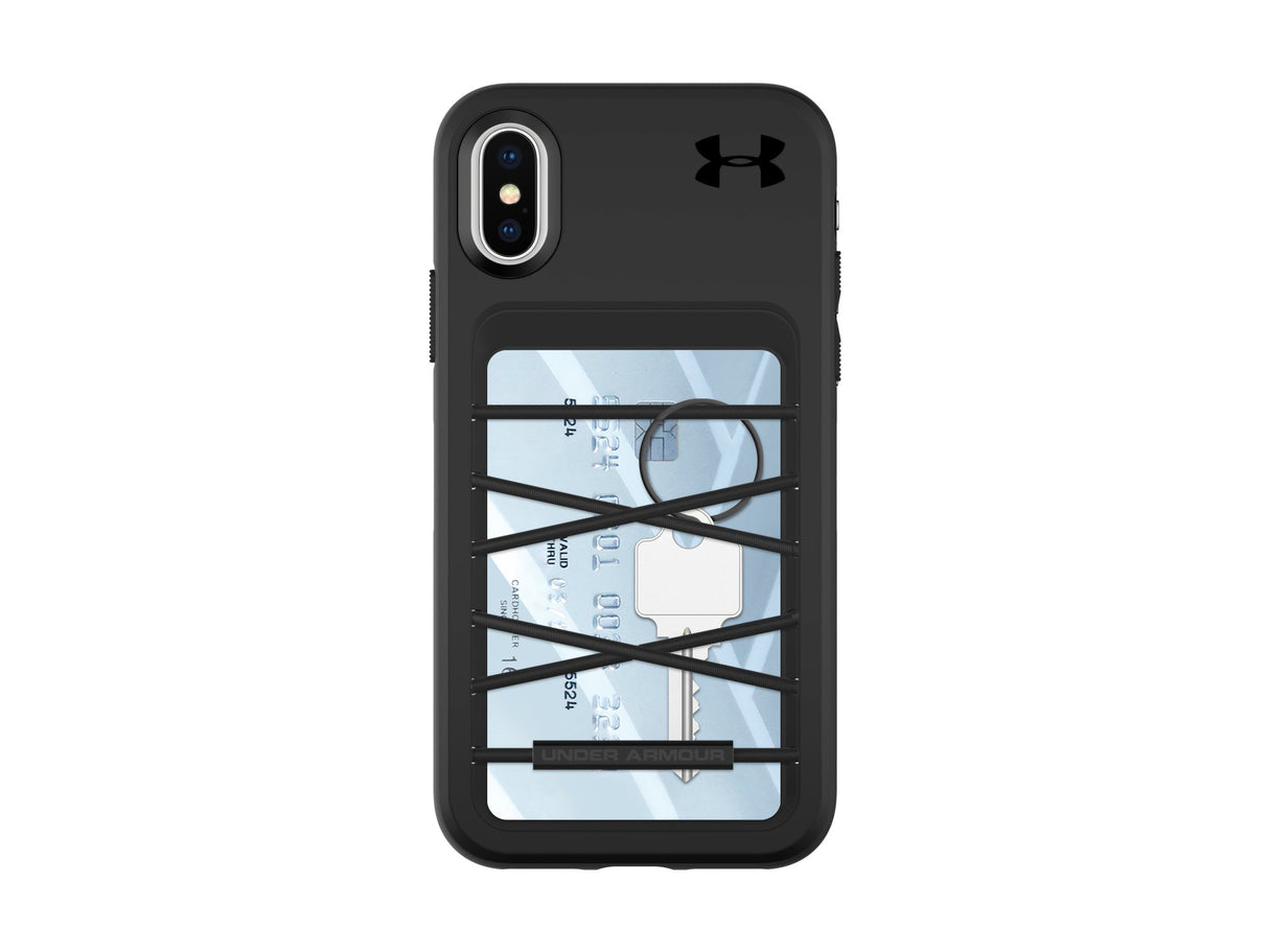 APPLE IPHONE XS/X UNDER ARMOUR UA PROTECT ARSENAL SERIES CASE - BLACK/BLACK