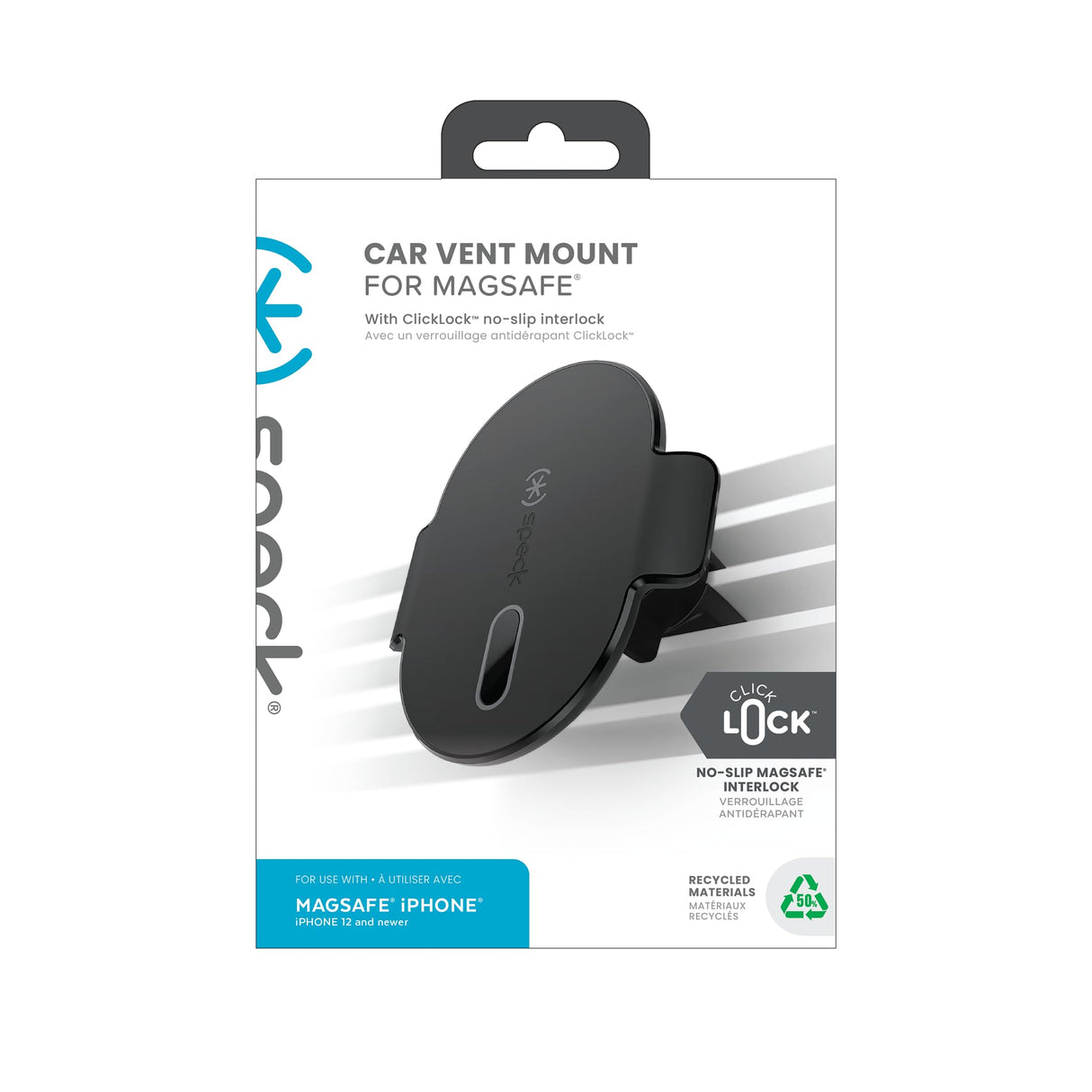 Speck - Clicklock Magsafe Car Vent Mount - Black