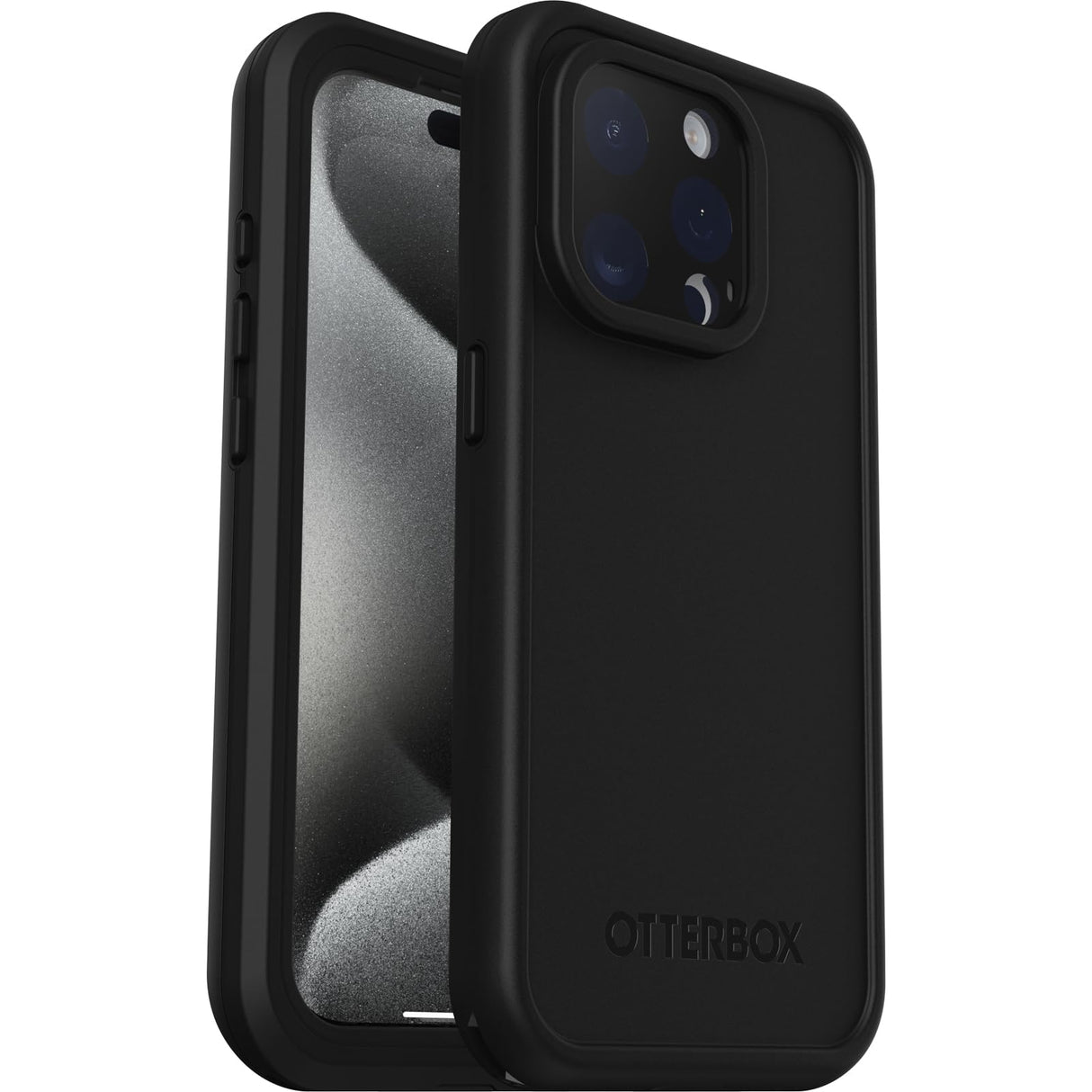 Otterbox - Fre Magsafe Case For Apple Iphone 15 Pro  - Black