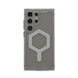 Urban Armor Gear (uag) - Plyo Pro Case For Samsung Galaxy S24 Ultra - Ice And Silver