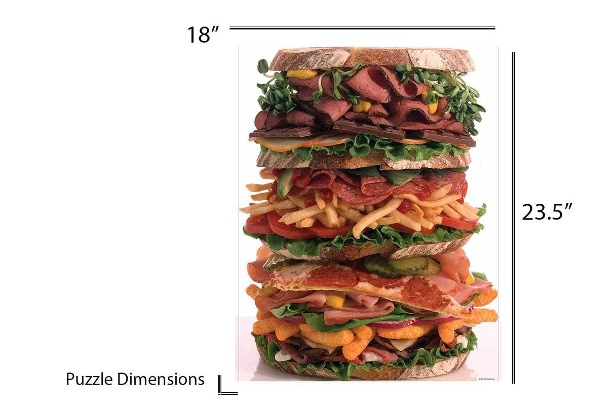 Snack Stack 500 Piece Jigsaw Puzzle